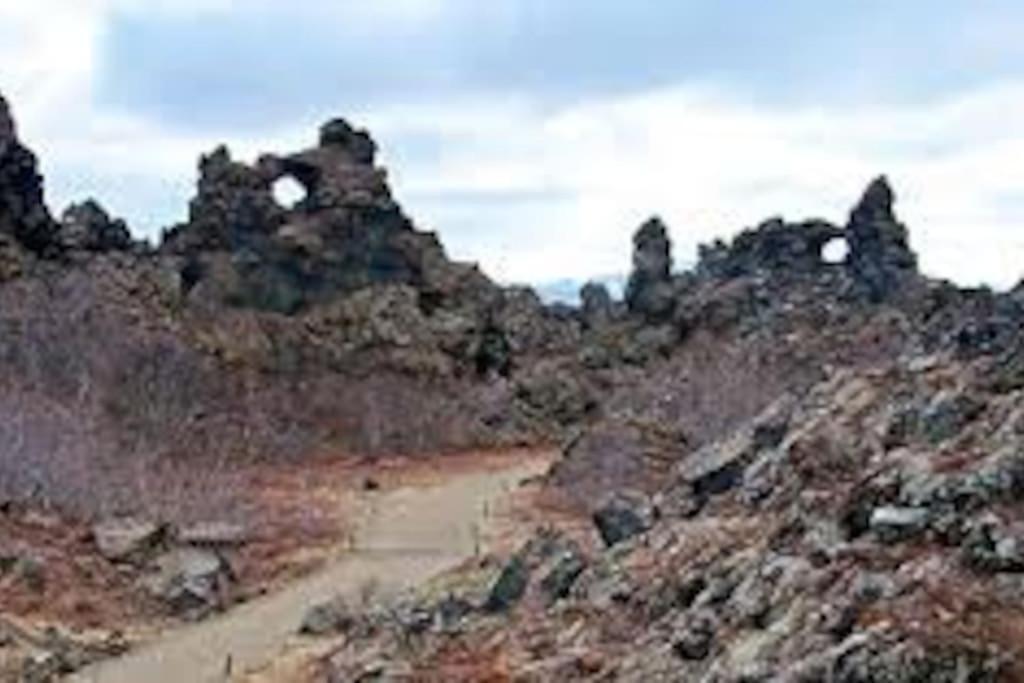 Cabin In The Lava. Near Husavik Skogar  Εξωτερικό φωτογραφία